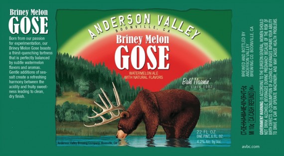 Anderson Valley Briney Melon Gose