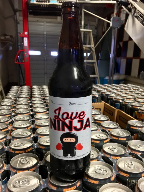 Asheville Brewing Love Ninja