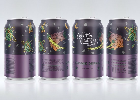 Creature Comforts Cosmik Debris cans