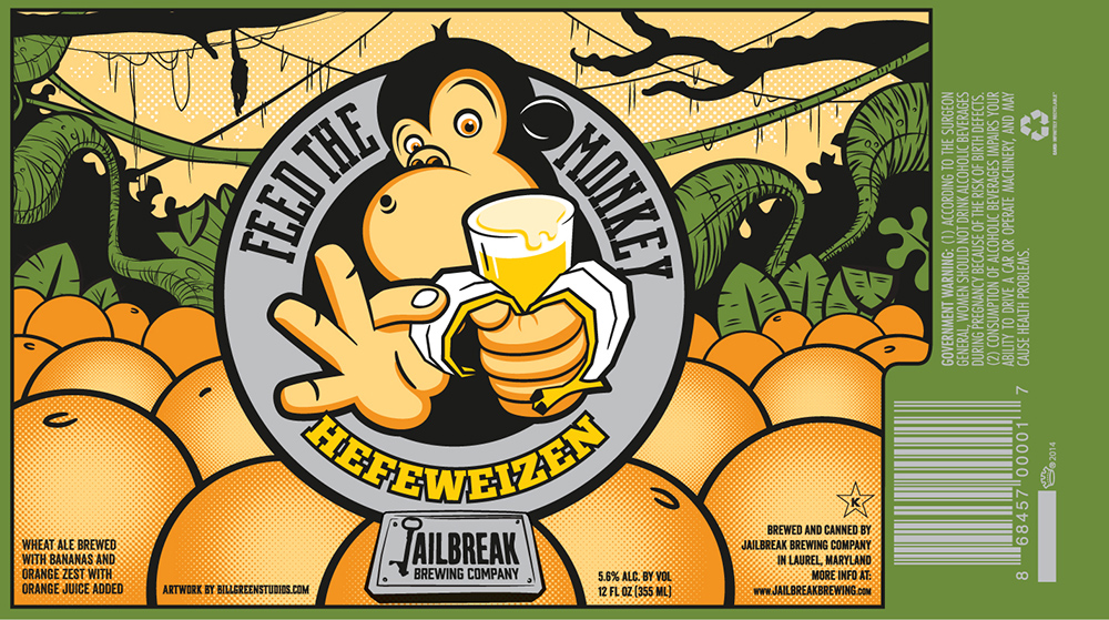 Jailbreak Brewing Feed the Monkey