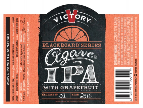 Victory Blackboard Series Agave IPA