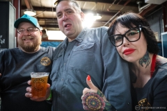 Van Ronin and friends attending 3 Sheeps 13th Anniversary in Sheboygan, WI