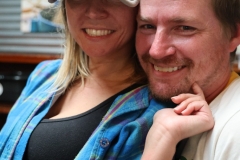 3 Sheeps Loving couple at 3 Sheeps 14th Anniversary in Sheboygan, WI