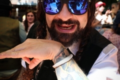 Eddie Holley attending Brick Store Pub Oktoberfest in Decatur, GA