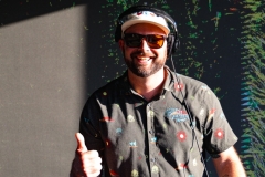 Blake Tyers spinning tunes at Creature Comforts Sapelo Launch, Rooftop at The Eastern, Atlanta, GA, 2026.