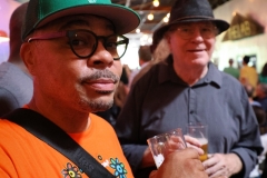 Ale Sharpton and Bob ToAle Sharpton and Bob Townsend at Monday Night's 12th Anniversary, Monday Night Garage, Atlanta, Georgia, 2023.wnsend
