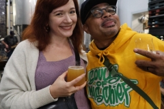 Ale Sharpton with Emily Hall