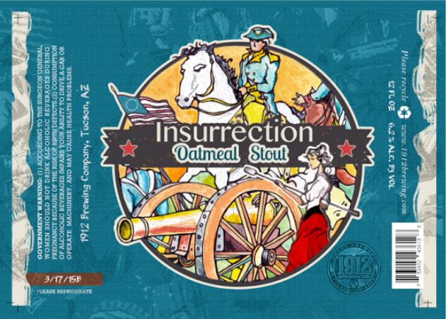 1912 Brewing Insurrection Oatmeal Stout