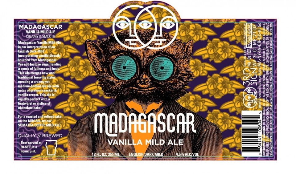 3rd Sign Madagascar Vanilla Mild Ale