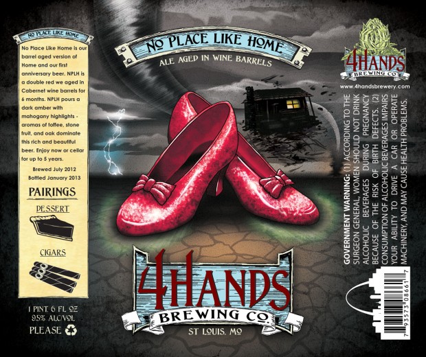 4 hands brewing no place like home