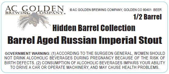 AC Golden Barrel Aged Russian Imperial Stout