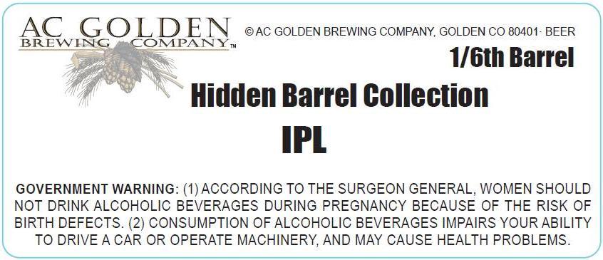 AC Golden Hidden Barrel Collection IPL