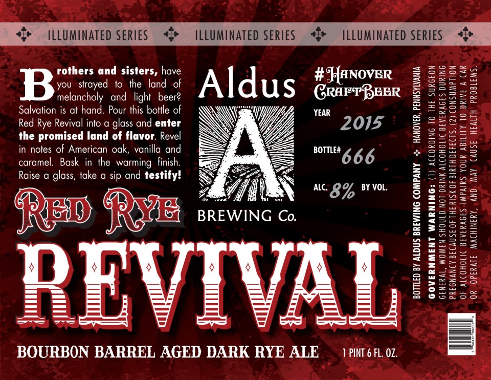 Aldus Brewing Red Rye Revival