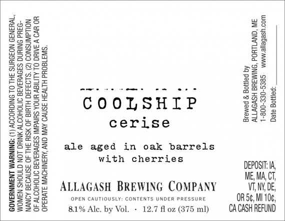 Allagash Coolship Cerise