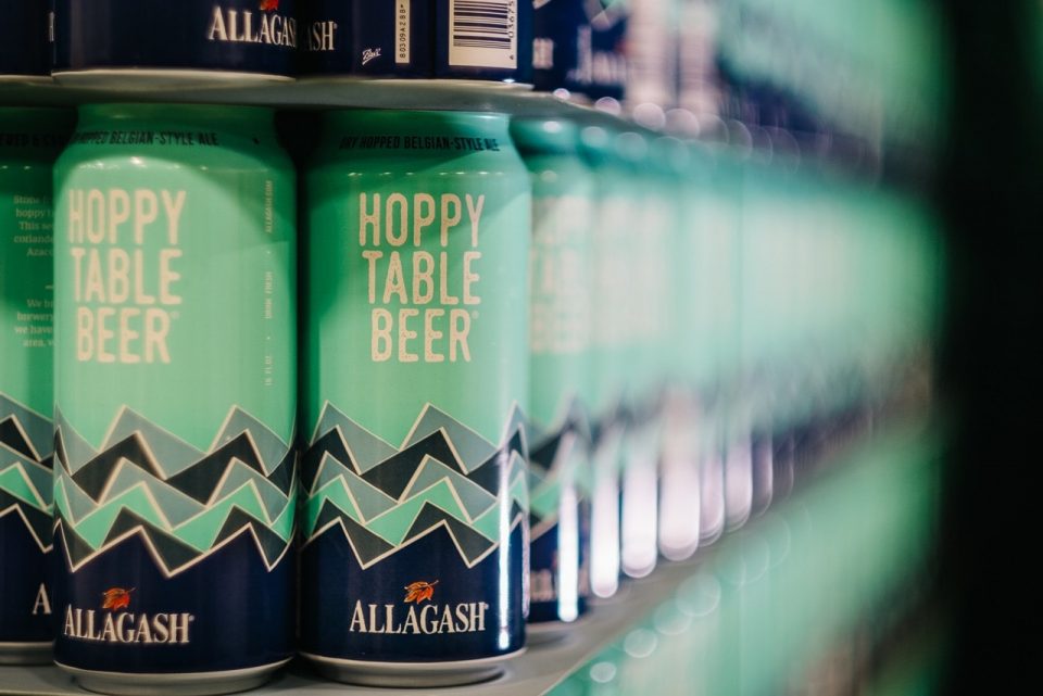 Allagash Hoppy Table Beer Cans