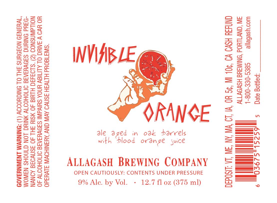 Allagash Invisible Orange