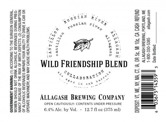 Allagash Wild Friendship Blend