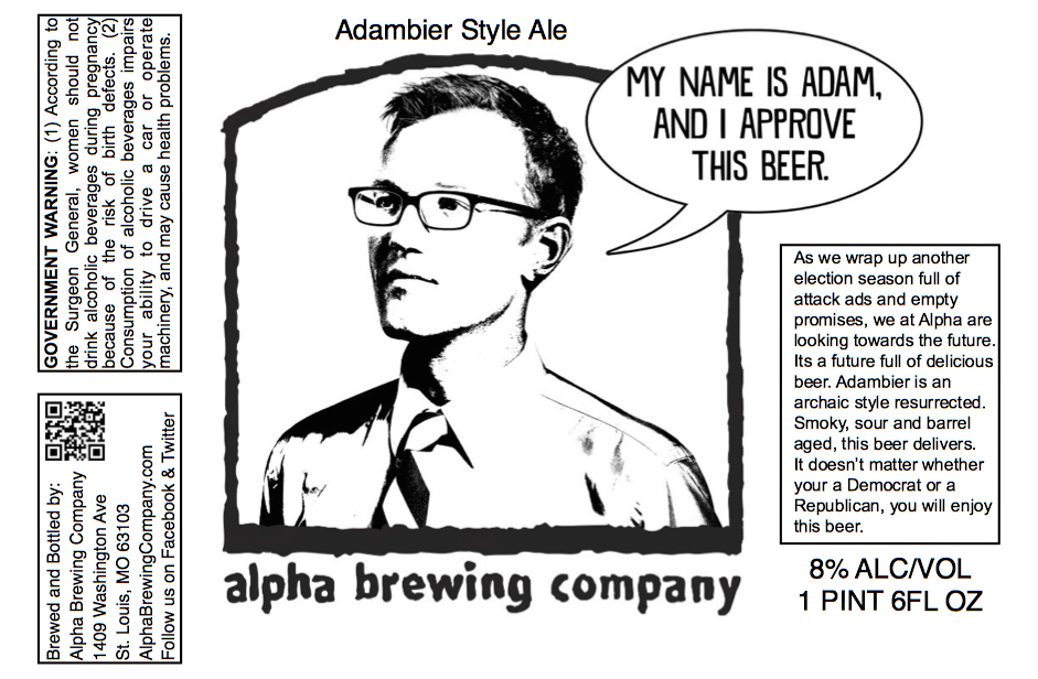 Alpha Brewing Adambier Style Ale