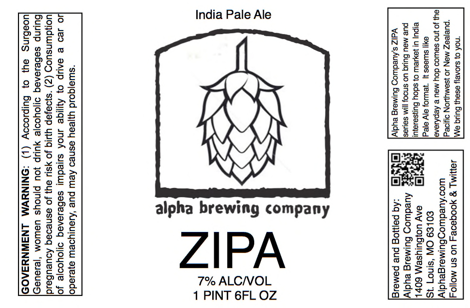Alpha Brewing Zipa