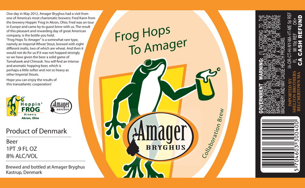 Amager Frog Hops To Amager