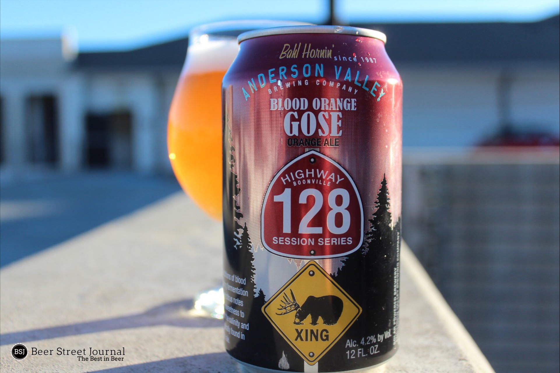 Anderson Valley Blood Orange Gose Bottles