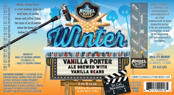 Angel City Winter Vanilla Porter