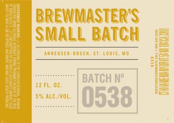 Anheuser Busch Small Batch