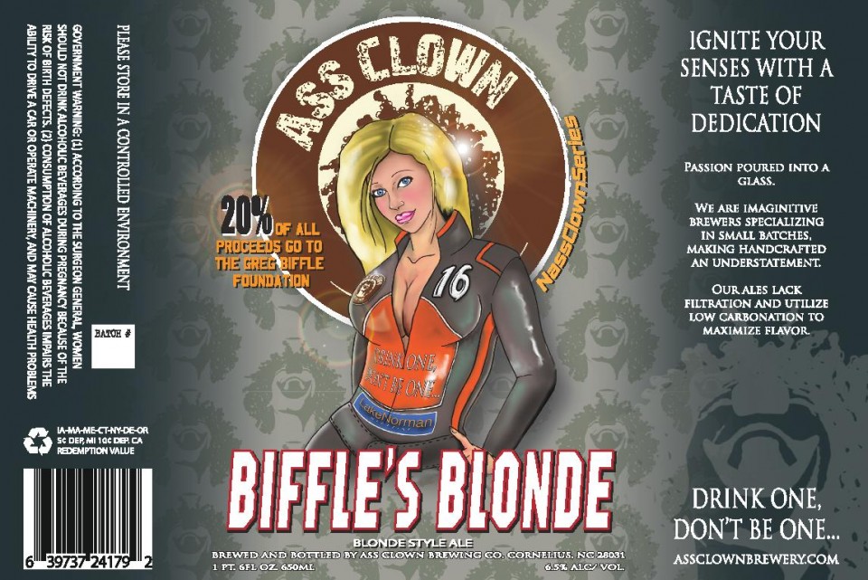 Ass Clown Brewing Biffle's Blonde Ale