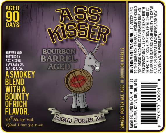 Ass Kisser Bourbon Barrel Aged Smoked Porter