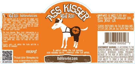 Ass Kisser Tight Ass Hefewiezen