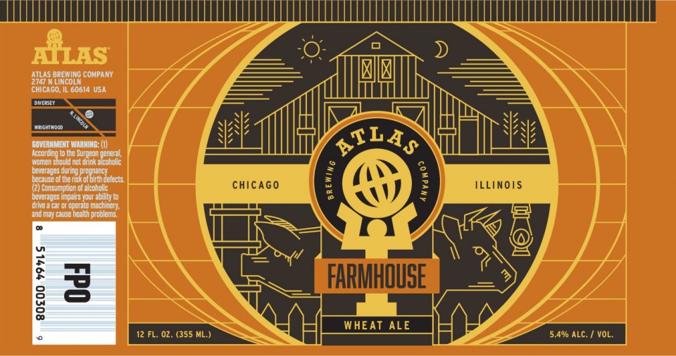 Atlas Brewing Farmhouse Wheat Ale