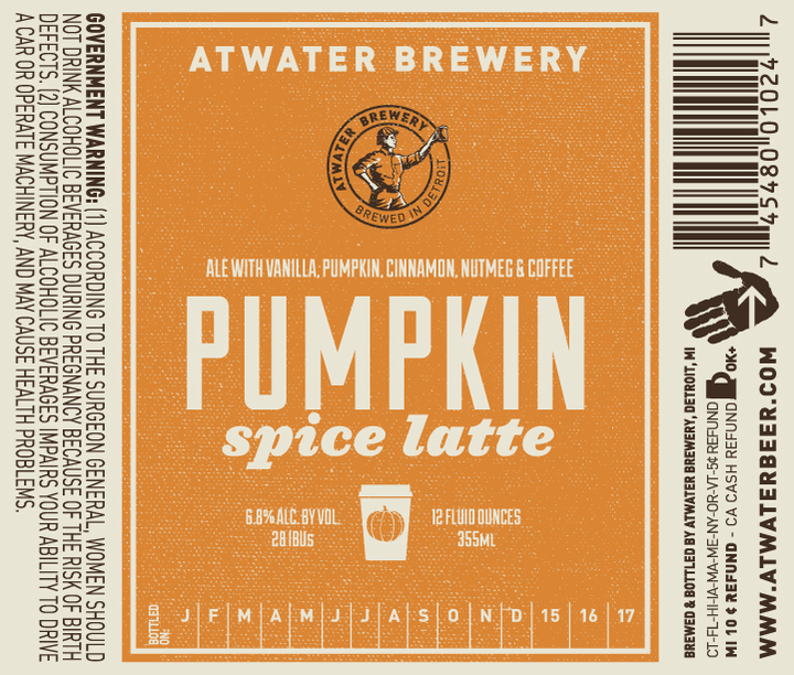 Atwater Pumpkin Spice Latte
