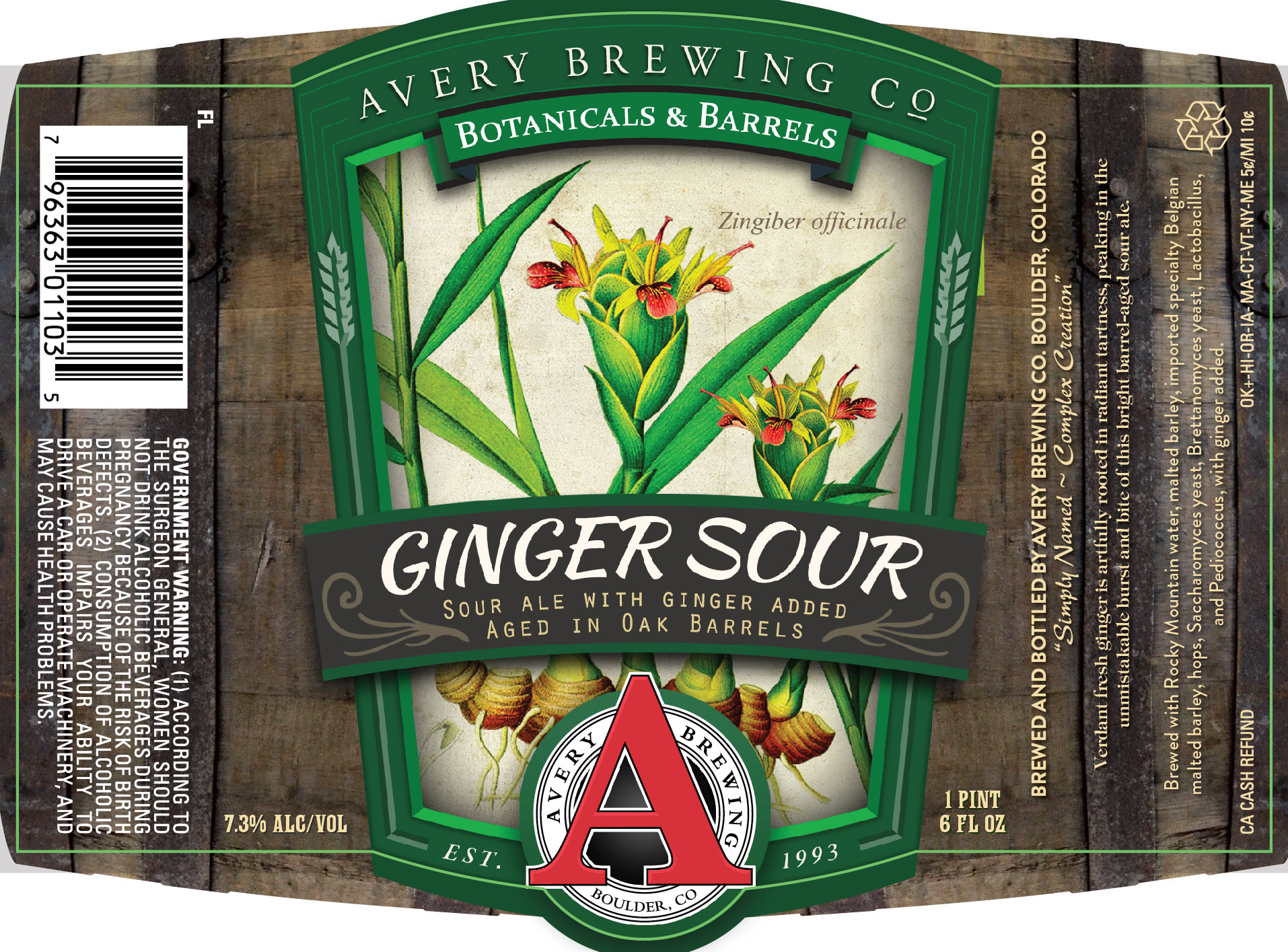 Avery Ginger Sour