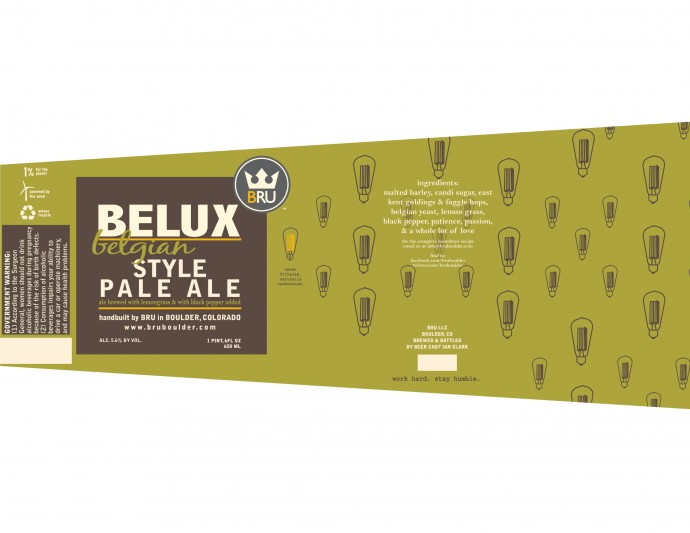 BRU Belux Belgian Style Pale Ale