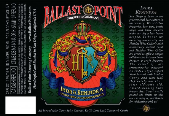 Ballast Point Indra Kunindra