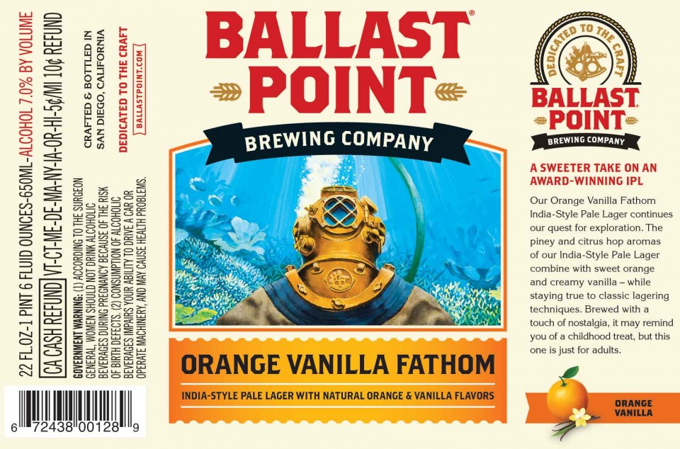 Ballast Point Orange Vanilla Fathom