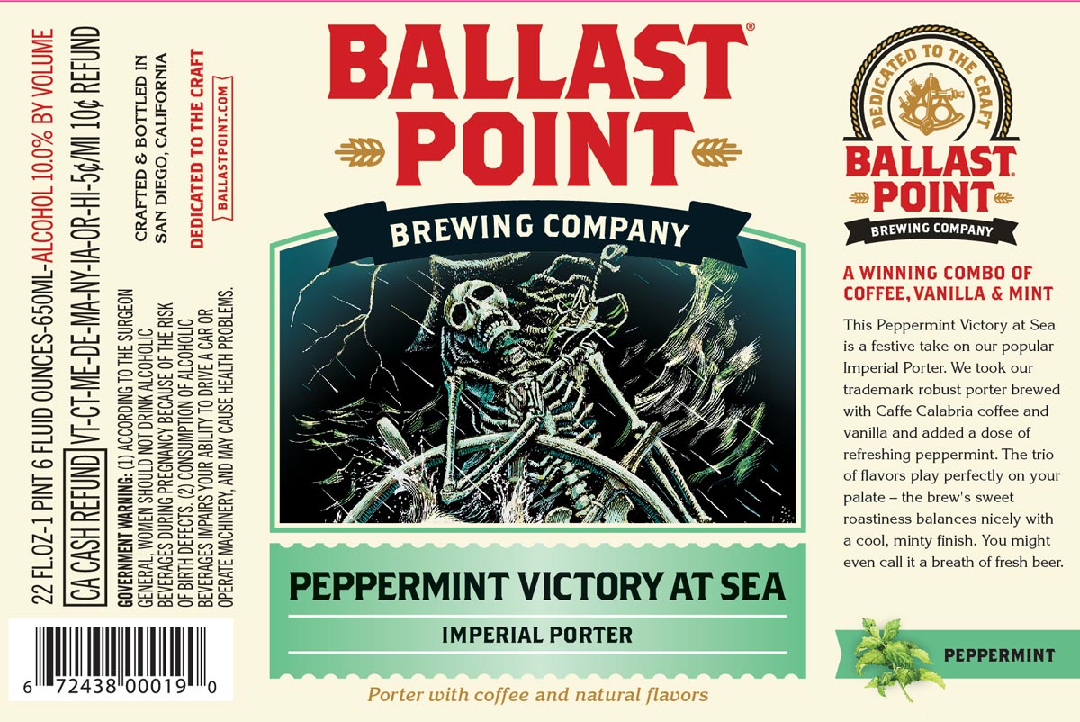 Ballast Point Peppermint Victory at Sea