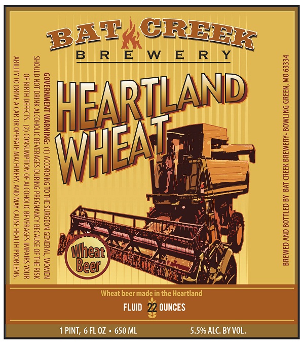 Bat Creek Brewery Heartland Wheat