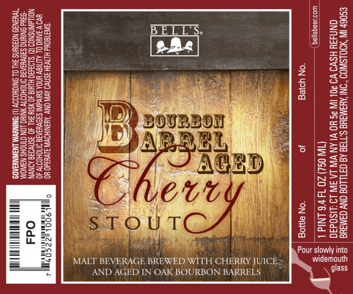 Bell's Bourbon Barrel Aged Cherry Stout In 750's - Beer Street Journal