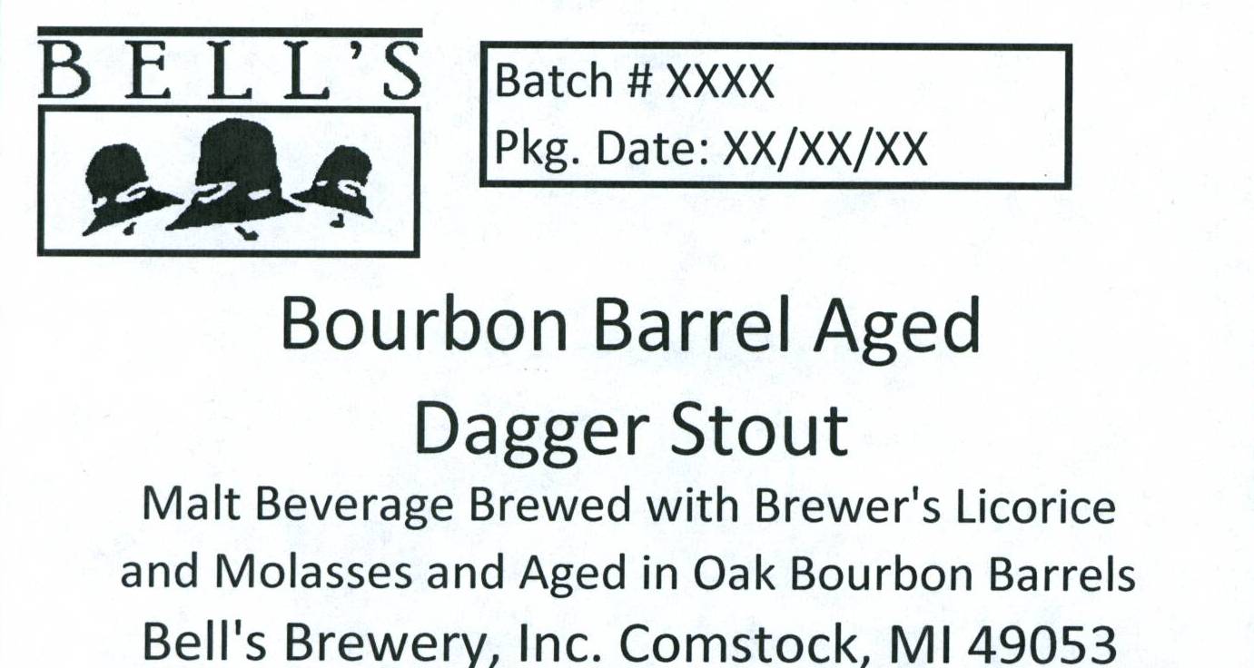 Bell's Bourbon Barrel Dagger