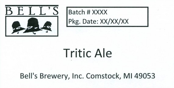 Bell's Tritic Ale