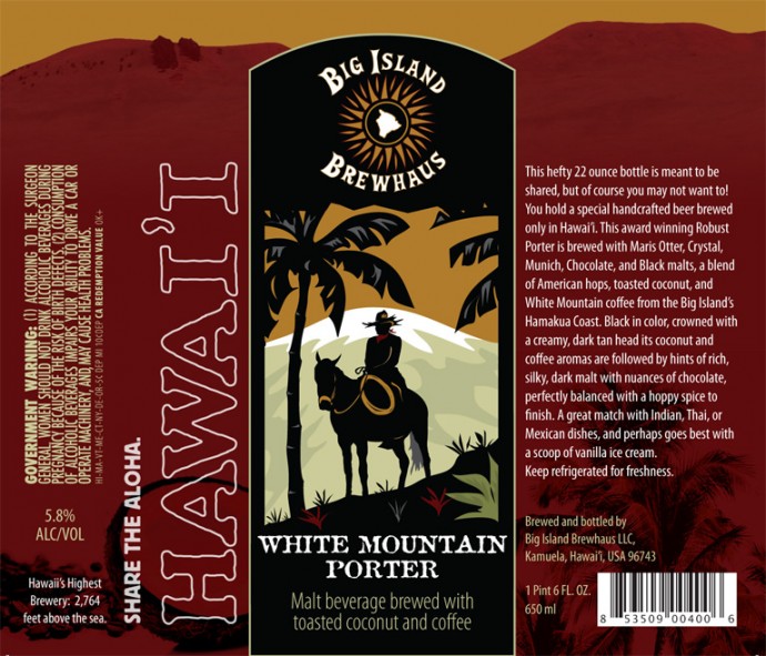 Big Island White Mountain Porter
