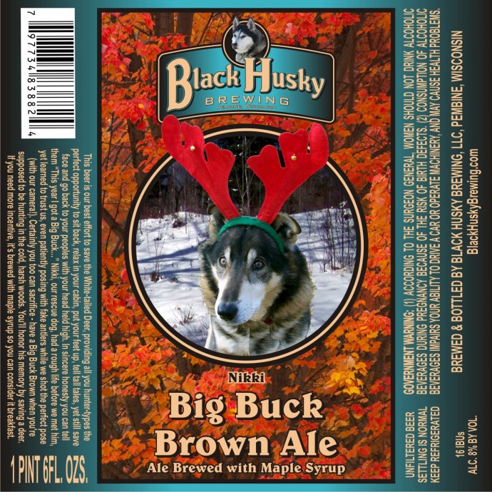 Black Huskey Big Buck Brown Ale