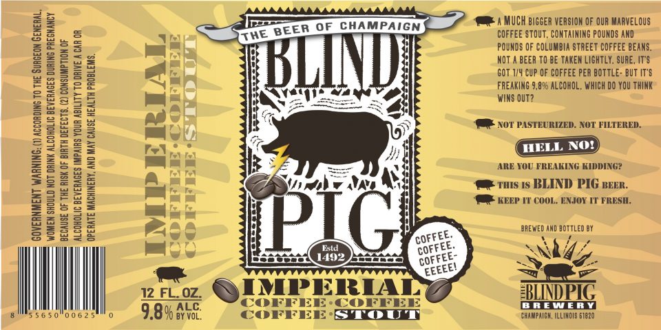 Blind Pig Imperial Coffee Coffee Coffee Stout