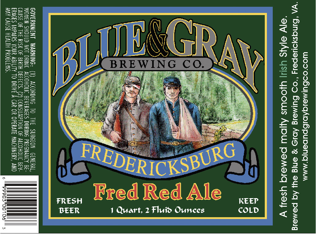 Blue & Gray Brewing Fred Red Ale