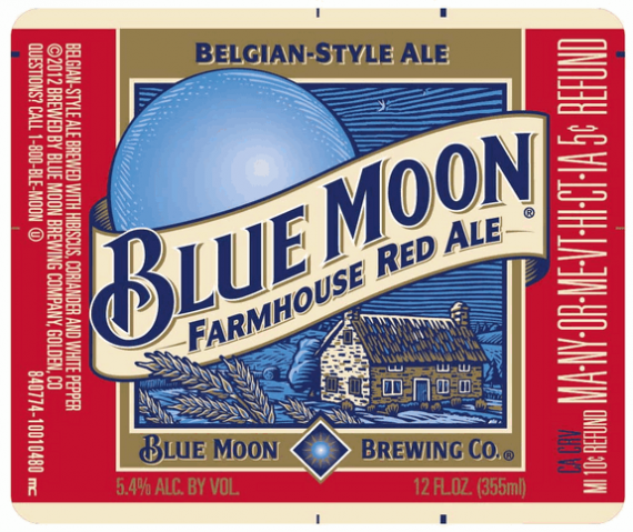 Blue Moon Farmhouse Red