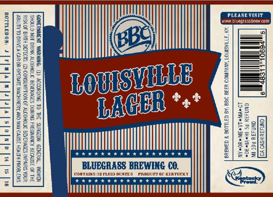 Bluegrass Brewing Louisville Lager