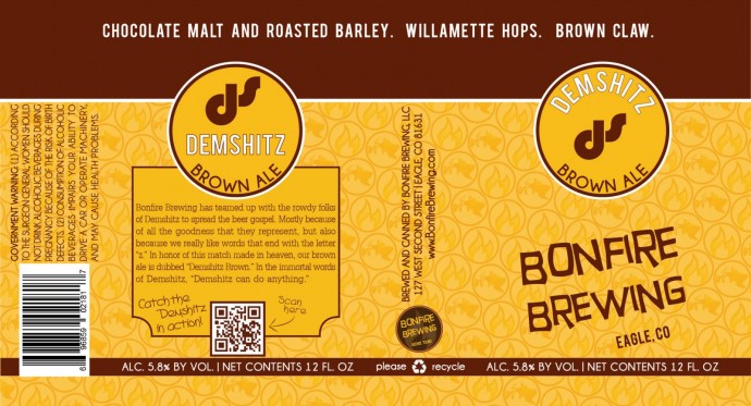 Bonfire Brewing Demshitz Brown Ale