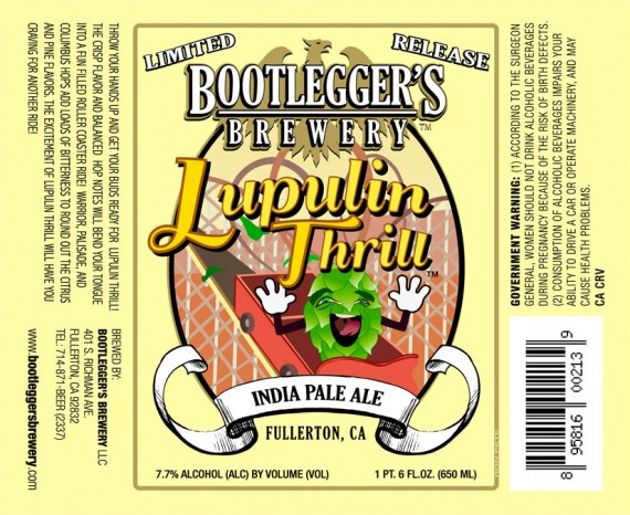 Bootlegger's Brewery Lupulin Thrill