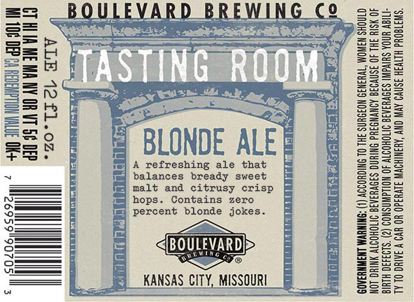 Boulevard Tasting Room Blonde Ale